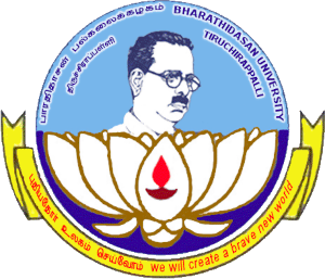 Bharathidasan University logo